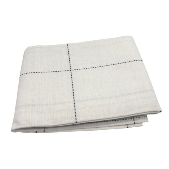 Charter Club Damask Designs Windowpane European Sham, Off white - Picture 2 of 7